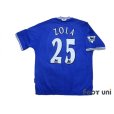 Photo2: Chelsea 1999-2001 Home Shirt #25 Zola The F.A. Premier League Patch/Badge (2)