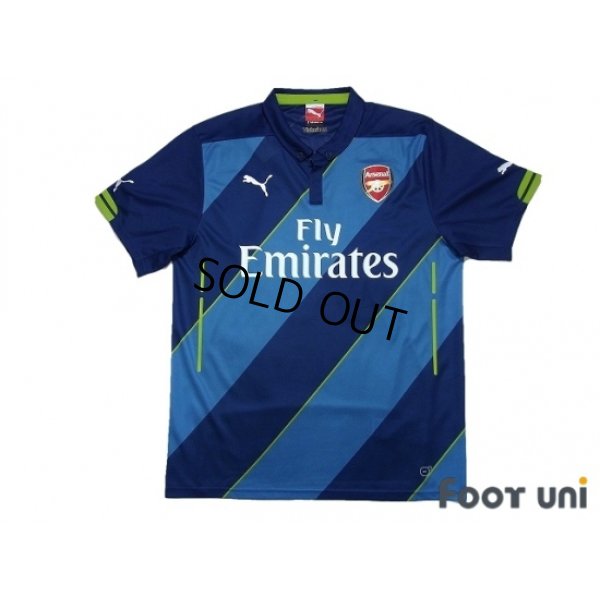 Photo1: Arsenal 2014-2015 3rd Shirt #19 Santi Cazorla w/tags