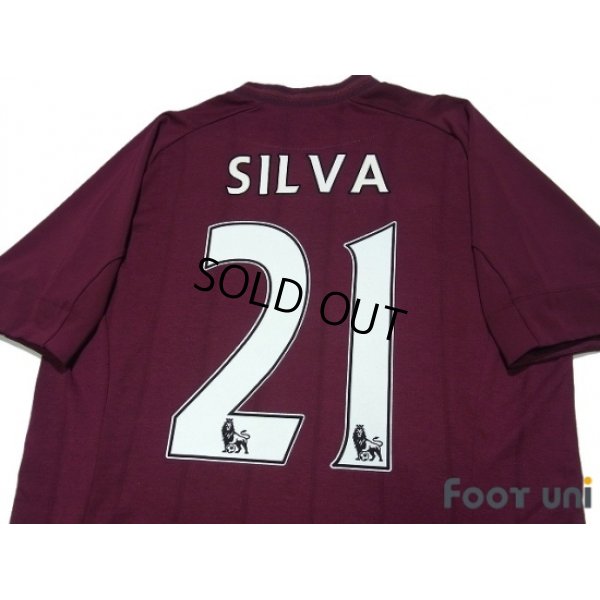 Photo4: Manchester City 2012-2013 Away Shirt #21 Silva w/tags