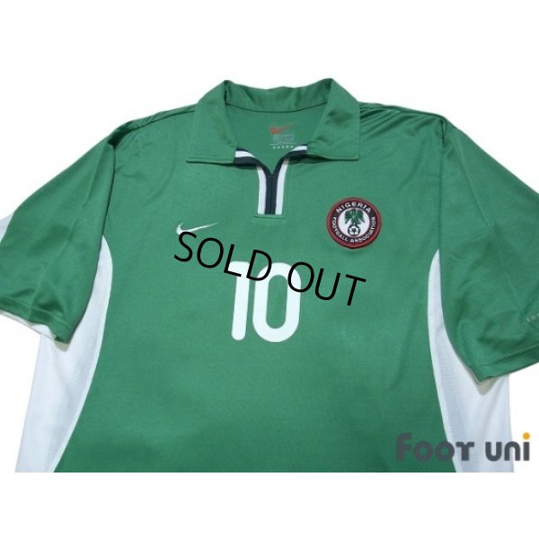 Photo3: Nigeria 2000 Home Shirt #10 Okocha