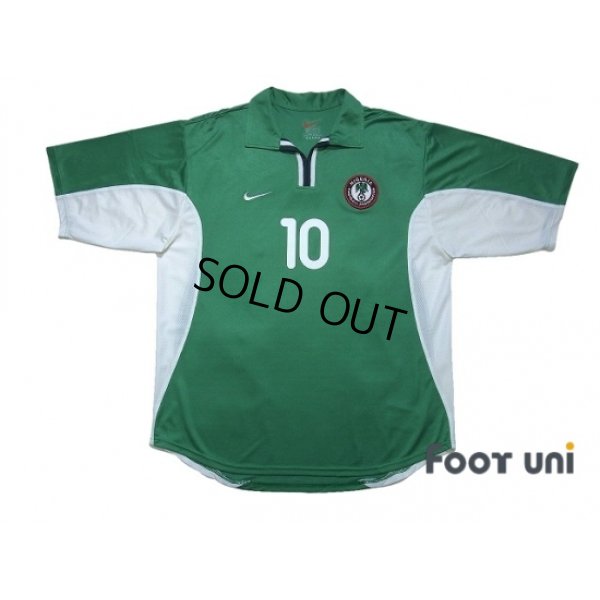 Photo1: Nigeria 2000 Home Shirt #10 Okocha