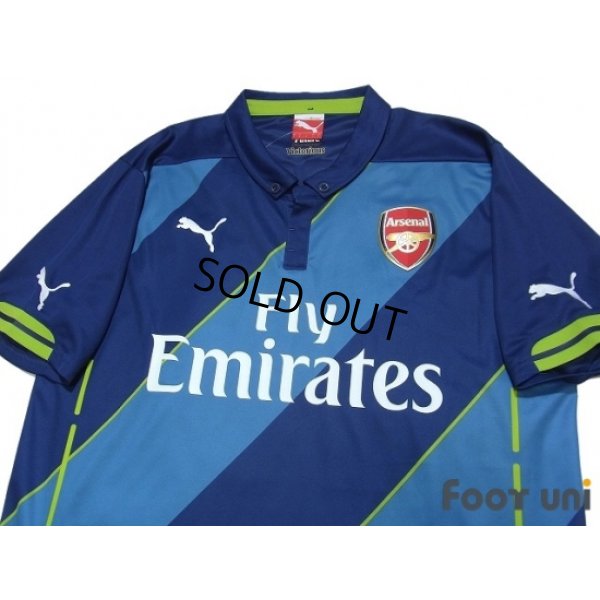 Photo3: Arsenal 2014-2015 3rd Shirt #19 Santi Cazorla w/tags