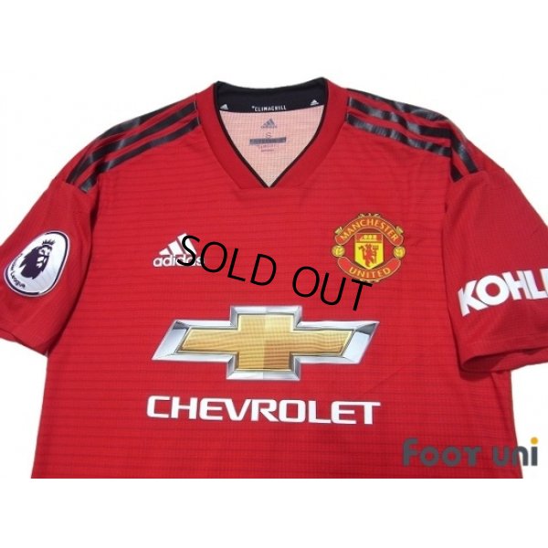 Photo3: Manchester United 2018-2019 Home Authentic Shirt #14 Lingard w/tags