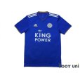 Photo1: Leicester City 2018-2019 Home Shirt w/tags (1)
