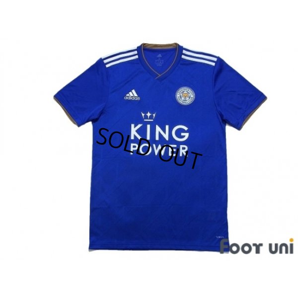 Photo1: Leicester City 2018-2019 Home Shirt w/tags