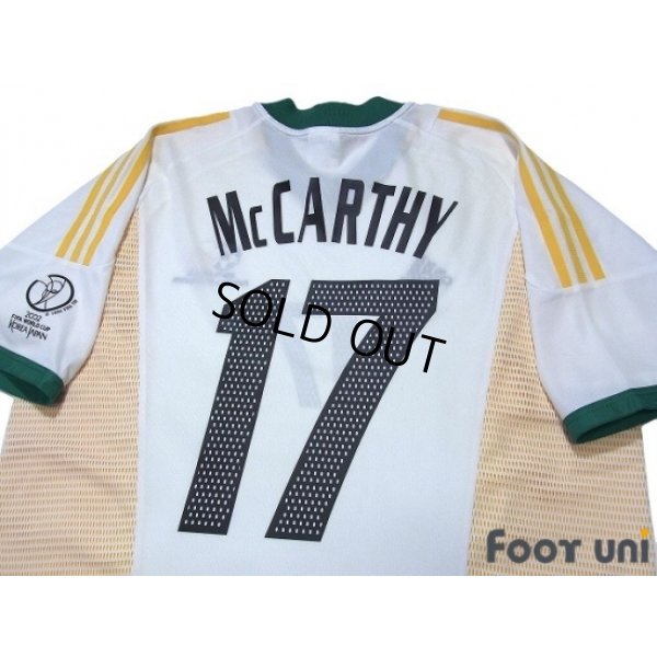 Photo4: South Africa 2002 Home Shirt #17 McCarthy 2002 FIFA World Cup Korea Japan Patch/Badge