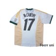 Photo2: South Africa 2002 Home Shirt #17 McCarthy 2002 FIFA World Cup Korea Japan Patch/Badge (2)