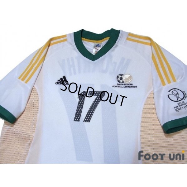 Photo3: South Africa 2002 Home Shirt #17 McCarthy 2002 FIFA World Cup Korea Japan Patch/Badge