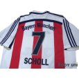 Photo4: Bayern Munchen 2000-2002 Away Shirt #7 Scholl