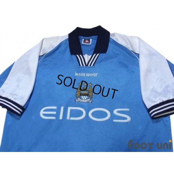 Photo3: Manchester City 1999-2001 Home Shirt