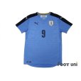 Photo1: Uruguay 2016 Home Shirt #9 L.Suarez (1)