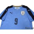 Photo3: Uruguay 2016 Home Shirt #9 L.Suarez (3)