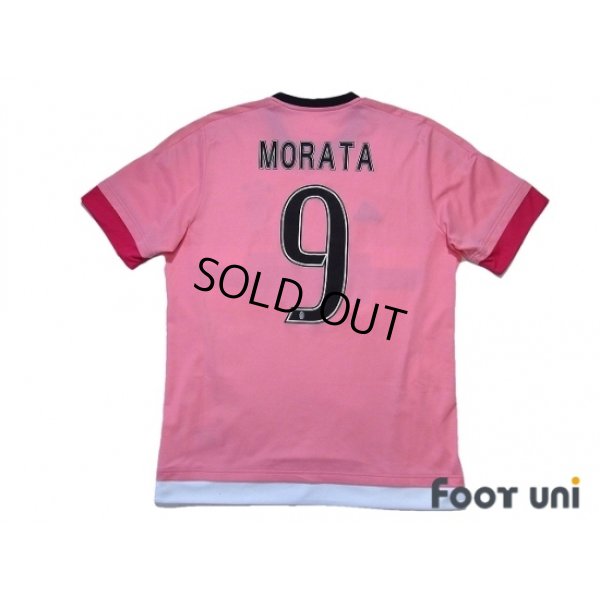 Photo2: Juventus 2015-2016 Away Shirt #9 Morata