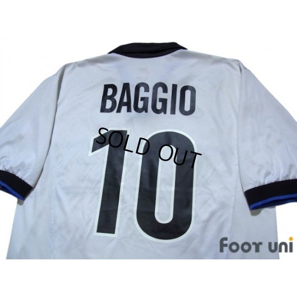 Photo4: Inter Milan 1998-1999 Away Shirt #10 Baggio