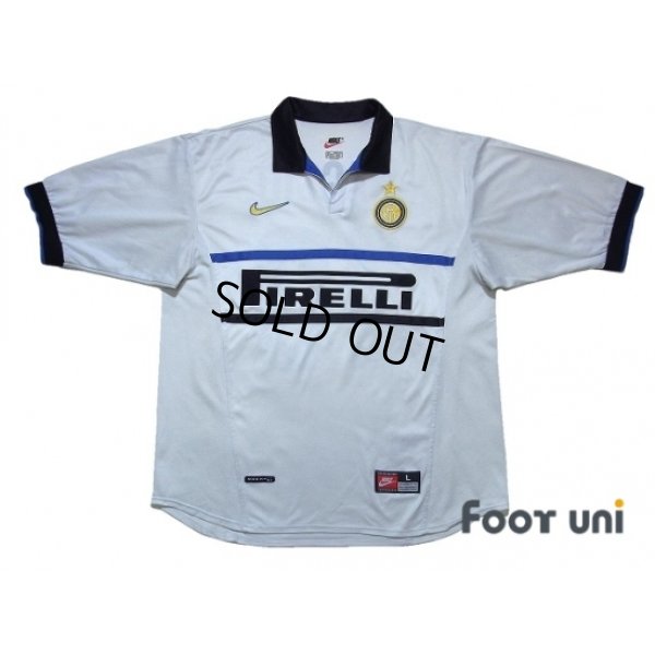 Photo1: Inter Milan 1998-1999 Away Shirt #10 Baggio