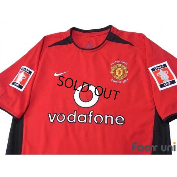 Photo3: Manchester United 2002-2004 Home Shirt The FA CUP Patch/Badge