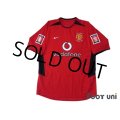 Manchester United 2002-2004 Home Shirt The FA CUP Patch/Badge