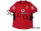 Manchester United 2002-2004 Home Shirt The FA CUP Patch/Badge