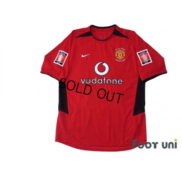 Photo1: Manchester United 2002-2004 Home Shirt The FA CUP Patch/Badge