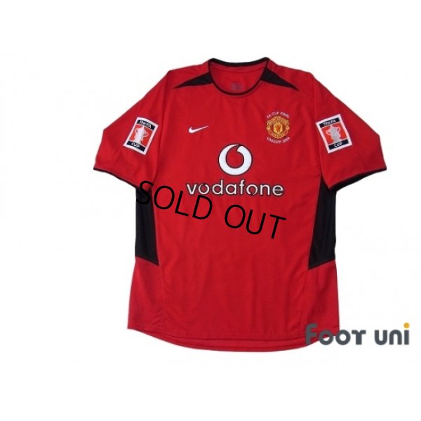 Photo1: Manchester United 2002-2004 Home Shirt The FA CUP Patch/Badge