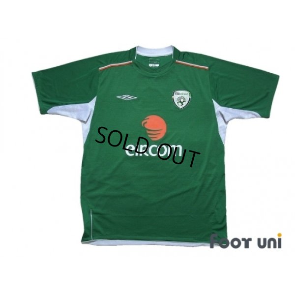 Photo1: Ireland 2004-2005 Home Shirt