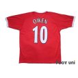 Photo2: Liverpool 2002-2004 Home Shirt #10 Owen (2)