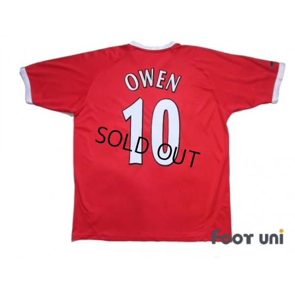 Photo2: Liverpool 2002-2004 Home Shirt #10 Owen