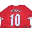 Photo4: Liverpool 2002-2004 Home Shirt #10 Owen