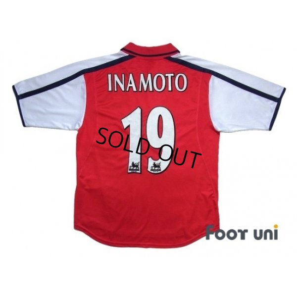 Photo2: Arsenal 2000-2002 Home Shirt #19 Inamoto