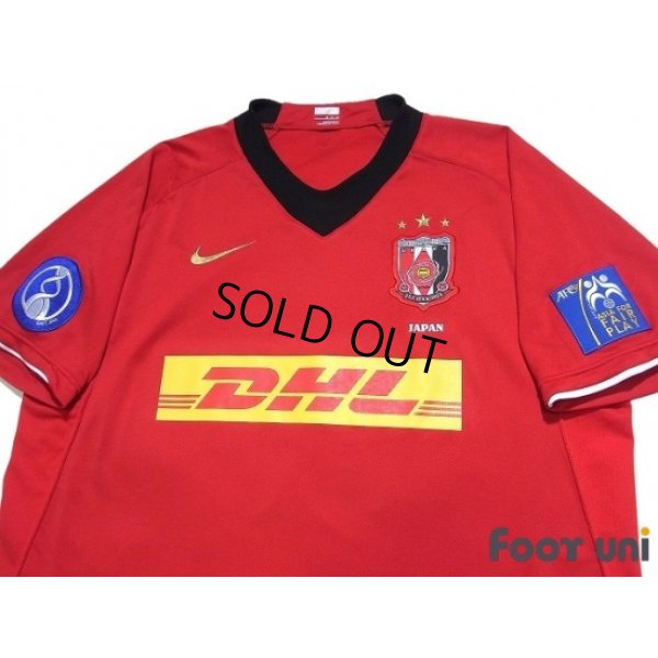 Photo3: Urawa Reds 2008 Home Shirt #19 Hideki Uchidate ACL Patch/Badge AFC Asia For Fair Play Patch/Badge