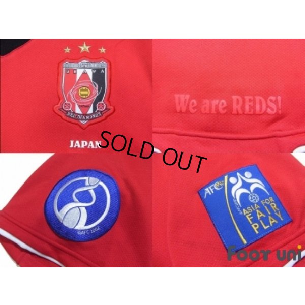 Photo6: Urawa Reds 2008 Home Shirt #19 Hideki Uchidate ACL Patch/Badge AFC Asia For Fair Play Patch/Badge