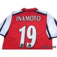 Photo4: Arsenal 2000-2002 Home Shirt #19 Inamoto (4)