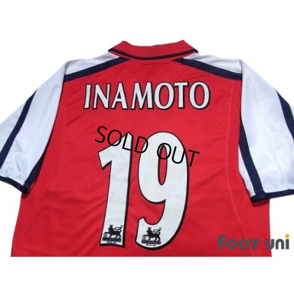 Photo4: Arsenal 2000-2002 Home Shirt #19 Inamoto