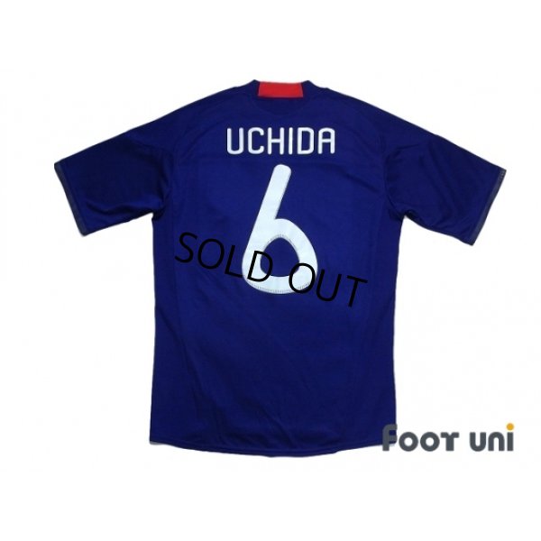 Photo2: Japan 2010 Home Shirt #6 Uchida
