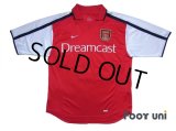 Arsenal 2000-2002 Home Shirt #19 Inamoto