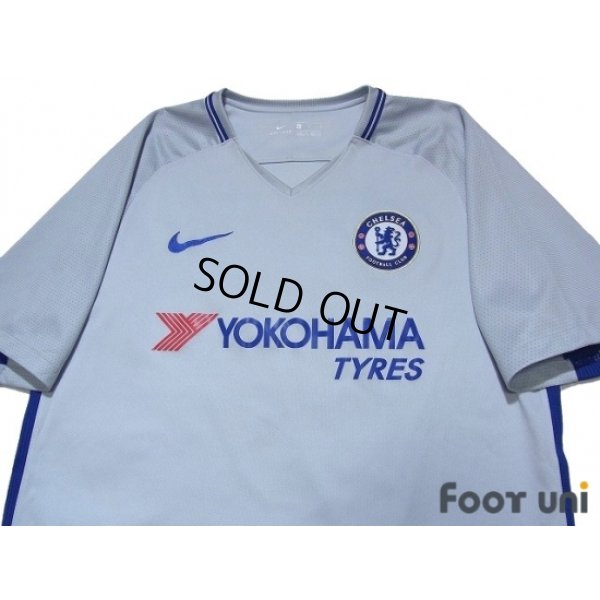 Photo3: Chelsea 2017-2018 Away Shirt #9 Morata
