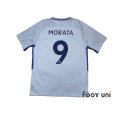 Photo2: Chelsea 2017-2018 Away Shirt #9 Morata (2)