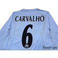 Photo4: Chelsea 2005-2006 Away Long Sleeve Shirt #6 Carvalho