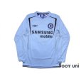 Photo1: Chelsea 2005-2006 Away Long Sleeve Shirt #6 Carvalho (1)