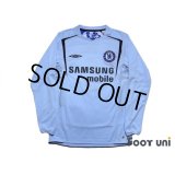 Chelsea 2005-2006 Away Long Sleeve Shirt #6 Carvalho