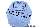 Chelsea 2005-2006 Away Long Sleeve Shirt #6 Carvalho