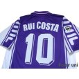 Photo4: Fiorentina 1999-2000 Home Shirt #10 Rui Costa Lega Calcio Patch/Badge (4)