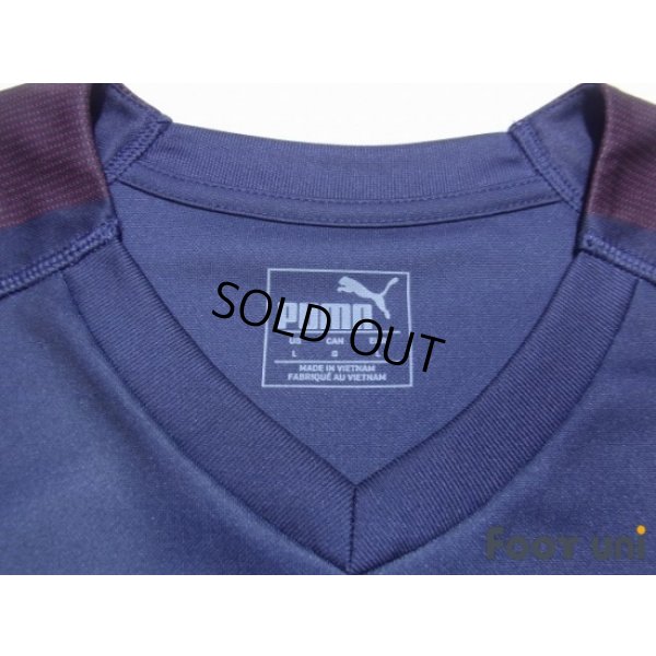 Photo5: Arsenal 2018-2019 Away Long Sleeve Shirt #9 Lacazette