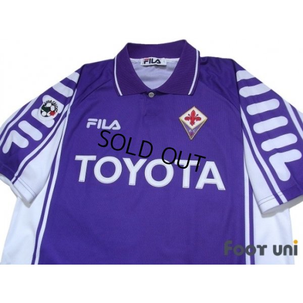 Photo3: Fiorentina 1999-2000 Home Shirt #10 Rui Costa Lega Calcio Patch/Badge