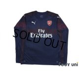 Arsenal 2018-2019 Away Long Sleeve Shirt #9 Lacazette