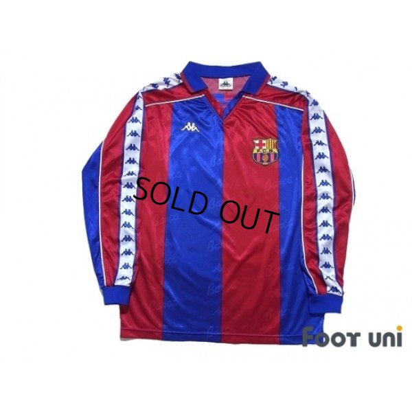 Photo1: FC Barcelona 1993-1995 Home Long Sleeve Shirt #8