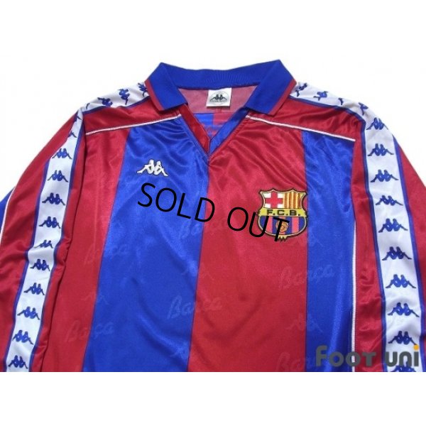 Photo3: FC Barcelona 1993-1995 Home Long Sleeve Shirt #8