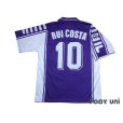 Photo2: Fiorentina 1999-2000 Home Shirt #10 Rui Costa Lega Calcio Patch/Badge (2)