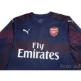 Photo3: Arsenal 2018-2019 Away Long Sleeve Shirt #9 Lacazette