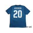 Photo2: Real Madrid 2017-2018 3rd Shirt #20 Asensio (2)